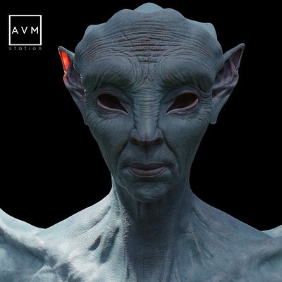 A Creature from Fantasy World 3d modeling avm station concept art graphic design pixologic zbrush substance painter