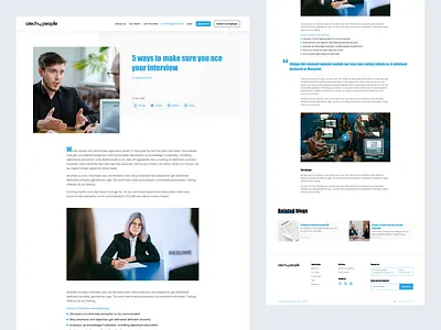 Single Blog Post blog blog design blog post blogger design dribbble ui ui ux uidesign