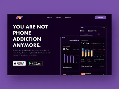 DailyUI 100 Redesign Daily UI Landing Page daily 100 challenge dailyui dailyuichallenge design designinspiration figma ui uidesign uiux webdesign