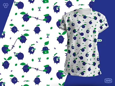 Sztuka Łączenia - T-shirt no. 2 aerials antena connecting cups design illustration laptop paper airplane phone call plum tshirt tshirt art vector voice