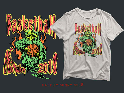 basketball basketball illustration retro skateboarding skull sports design sports logo streetball summer summers surf surfing vintage