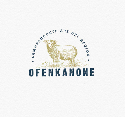 leckerLamm branding illustration logo vector