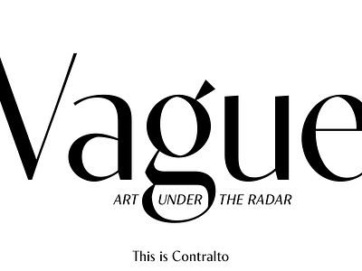 Contralto font family clean elegant fashion font optical type typography