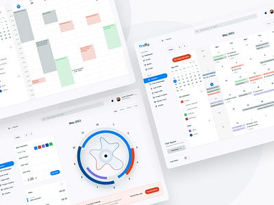 fincify. | Calendar & Schedule Management agenda app calendar calendar ui crm dashboard event management product saas schedule