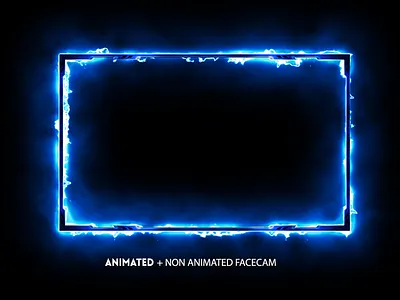 Animated Twitch Facecam Stream Facecam Overlays branding fiverr stream overlay streamer twitch twitch logo twitch overlays