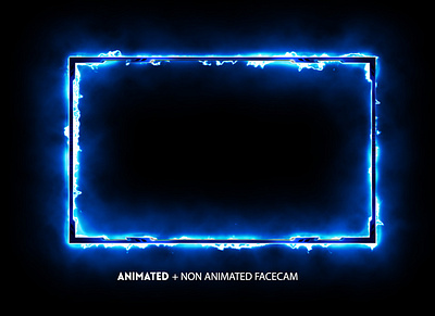 Animated Twitch Facecam Stream Facecam Overlays branding fiverr stream overlay streamer twitch twitch logo twitch overlays