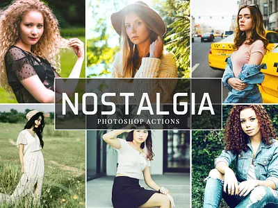 Nostalgia Photoshop Actions actions aesthetic tones blogger actions bright actions dreamy actions editorial actions high contrast actions impressive actions influencer actions lifestyle actions lovely actions luxury actions outdoor actions photography actions portrait actions professional actions travel actions trendy actions unique actions wedding actions