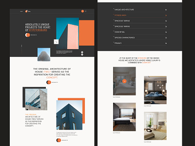 Architecture landing page. architecture architecture design design landingpage website