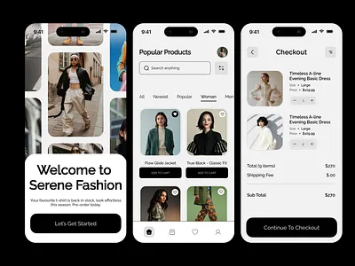 Ecommerce App design ui uidesign