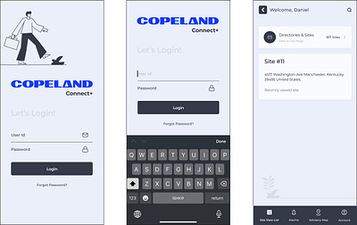 Copeland UI design concept - 2 design ui