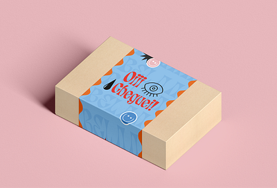 Belaaa bold box branding divertido e comerce identity branding paper box