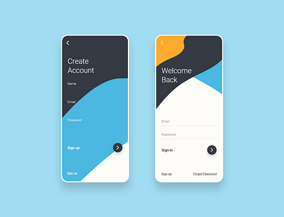 Mobile App Login Page UI Design Concept app design app login page design app screen design design login page ui design login screen login screen design mobile app login screen design mobile app ui ui ui design ux