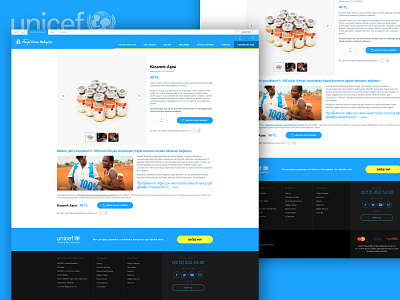 Unicef - Hayat Veren Hediyeler - Product Detail children concept design ecommerce footer gift gift box globe header help layout life product shop store ui unicef ux web web design