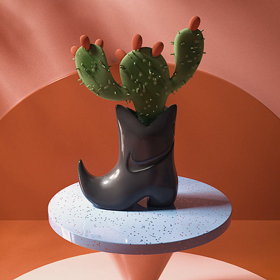 La boooota! 3d 3d art 3d illustration 3d printing 3dmodelling animation design illustration render