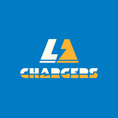 Super Design Bowl L.A. Chargers Logo chargers dan kuhlken dkng dkng studios geometric icon logo nathan goldman sports sports branding vector