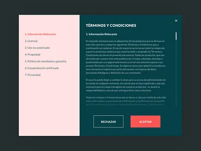 Daily UI 89: Terms of Service daily 100 challenge daily ui daily ui 089 dailyui dailyui 089 dailyuichallenge terms and conditions terms of service ui