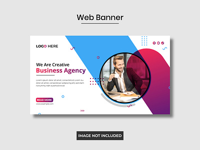 Digital Marketing Web Banner agency banner bundle business social media post business web banner commercial concept corporate banner corporate social media post digital marketing