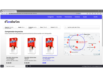 11 | E-commerce: Price comparator branding challenge dailyui design e commerce luis miguel basurto product design ui uraoz ux user interface