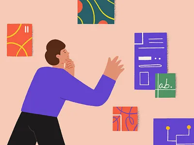 Redokun character design illustration illustrator manager procreate work working