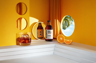 KYOTO Cold Brew Coffee brand identity branding branding studio label design packaging packaging design