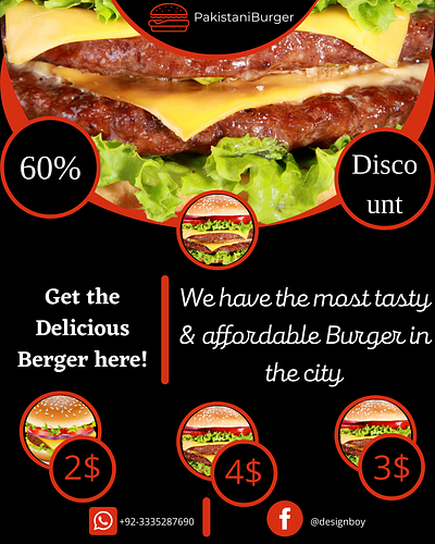 Fast Foods Flyer Design flyer flyer artwork flyer design