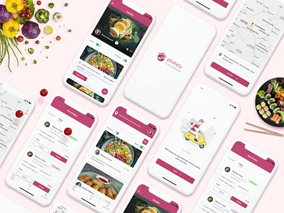 Plately App design ui ux