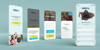 Pets app android app design mobile app ui ux ui ux designer uiux