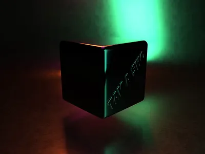 TAK A SHO Disco Retro Logo 3d abstract animation app art blender branding c4d cube dark design dribbble icon illustration motion music playoff render ui ux