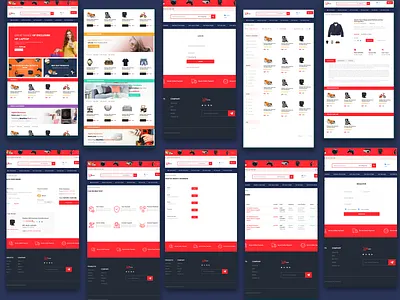 Ecommerce Website Design and Development 2021 branding clean concept design graphic graphicdesign green minimal photoshop today ui ux web website