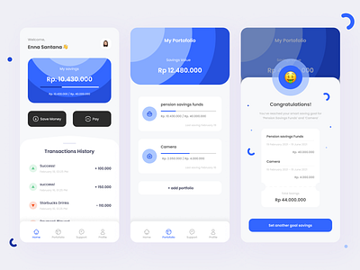 Saving Application : Fleet 🏦 app bank branding crypto wallet cryptocurrency design e wallet illustration kits logo money money app save save money saving stock market stocks ui ux wallet