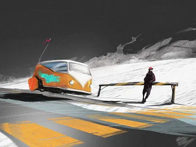 travel art background design character design characterdesign concept art digital art illustration