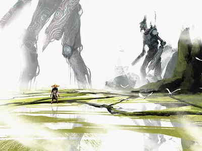 farmer art background design character design concept art design digital art illustration