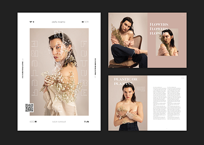 Future Magazine | Plastic or Plants? design editorial magazine magazine cover magazine design minimalism