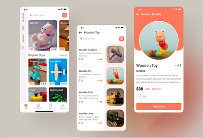 Toy Store App app design ecommerce ecommerce app ecommerce business ecommerce shop mobile app development mobile application mobile application design online shop online store online store commerce toy app toy shop toy shop app toy store toy store app ui ux user experience