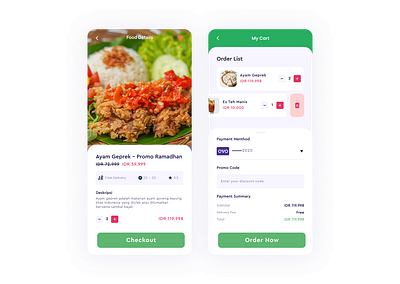 food order food mobile ui uidesign uiux