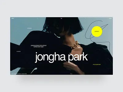 Portfolio website concept concept fashion minimalist portfolio site typogaphy ui ux web web design website