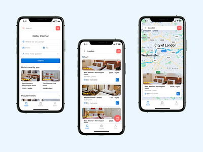 Mobile app for hotel booking app booking booking app hotel hotel booking mobile app mobile apps search ui