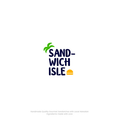 Sandwich Isle / Logo Design abstract brand branding design flat icon illustration logo minimal vector