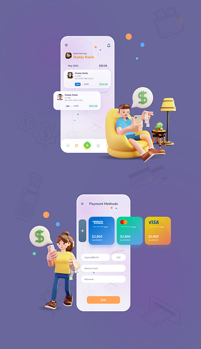 payment app design mobile app ui ux