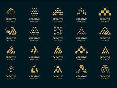 a logo design a a logo a logo design animation app branding flat icon illustrator typography ui ux web