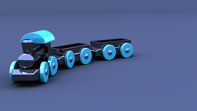 TOY TRAIN ARNOLD RENDER 3d art 3d modeling 3drender arnoldrender art maya render train