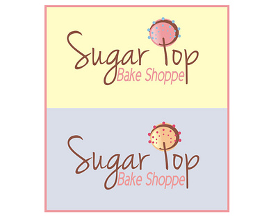 Sugar Pop logo design bakery logo logo logo design