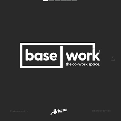 basework® - the coworking space brand identity branding design illustration. logo logo design ui ux web website design