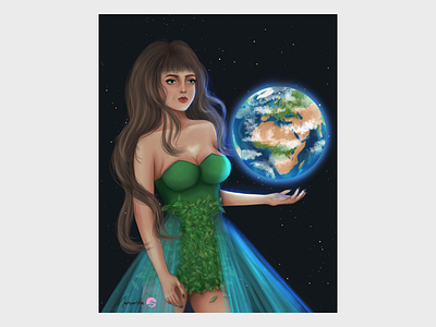 The Earth clip studio paint digital art digital illustration digital painting illustration