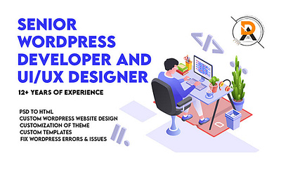 UI/UX Designing & WordPress Development css custom theme design ecommerce programming software development web development wordpress