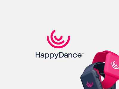 Happy Dance™ 99designs brand branding concept flat happy logo icon logo logo designs logomark minimal monogram simple startup symbol symbols ui ux vector web