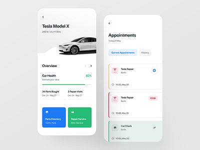 Automotive Service appointments automotive car car app car check car rental card directory directory listing repair repair service service app service center services tesla model x