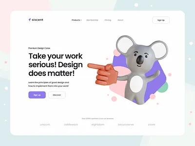 Design Course - Landing page design 2021 2021 design 2021 trend alphadesign clean design design course designs germany julius branding landing landing design landing page landing page design landingpage learn learning minimal panda udemy