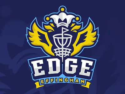 EDGE Effingham - Disc Golf 2021 branding design disc golf edge effingham frisbee golf illinois illustrator logo procreate typography vector
