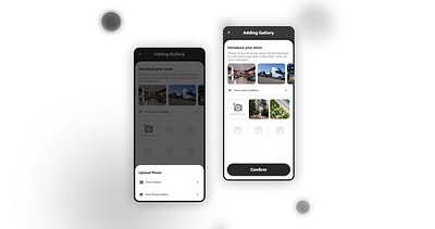 Classified Ads App - Choosing photo case study classified ads gallery product design ux desgin